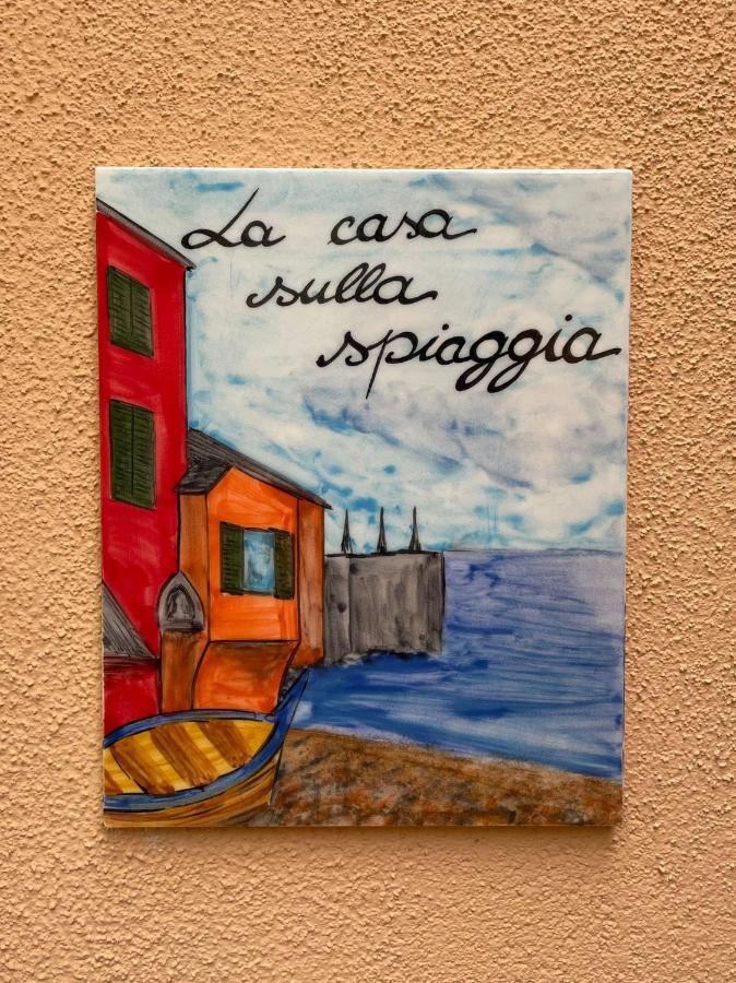 Casa Sulla Spiaggia Di Boccadasse Genoa Bagian luar foto